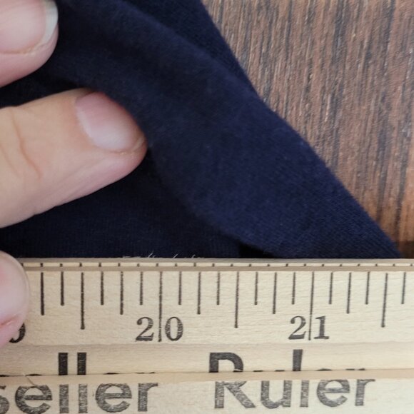 Bylyse Women XL Nautical Jacket – Navy & White Bamboo Blend Two-Way Zip Stretch - Picture 12 of 12